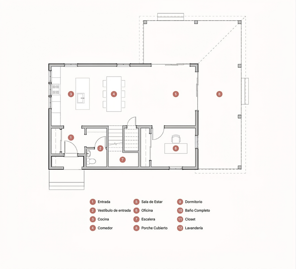 Casa Campo Moderna